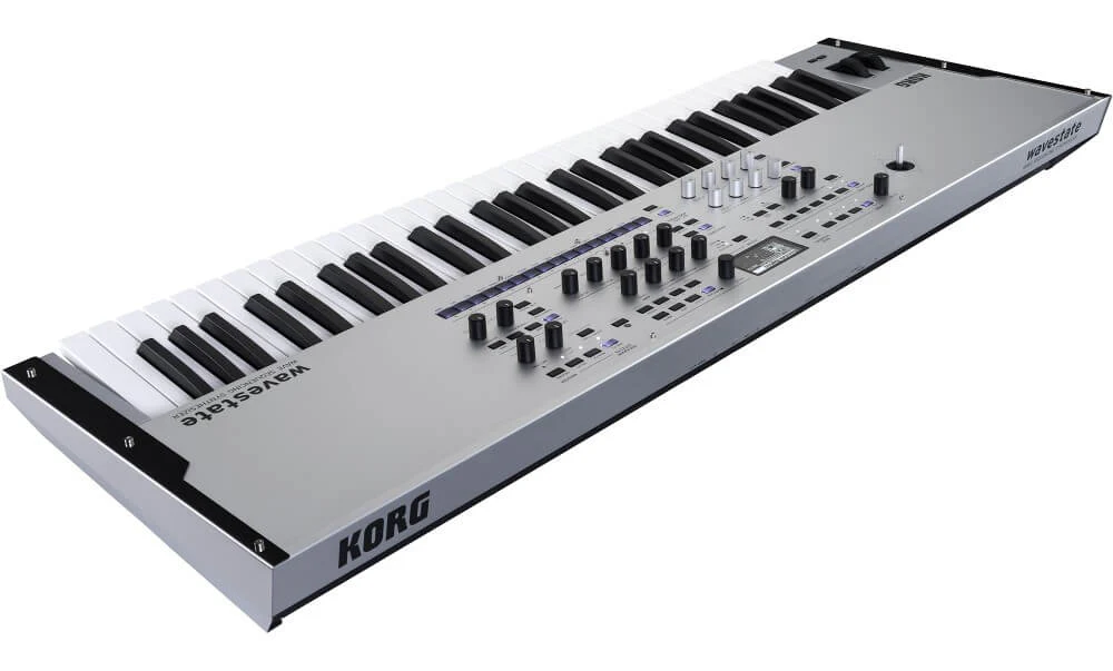 Korg Limited Edition Wavestate SE 61-Note Digital Wave Sequencing Synthesizer with Case - Platinum - Image 5
