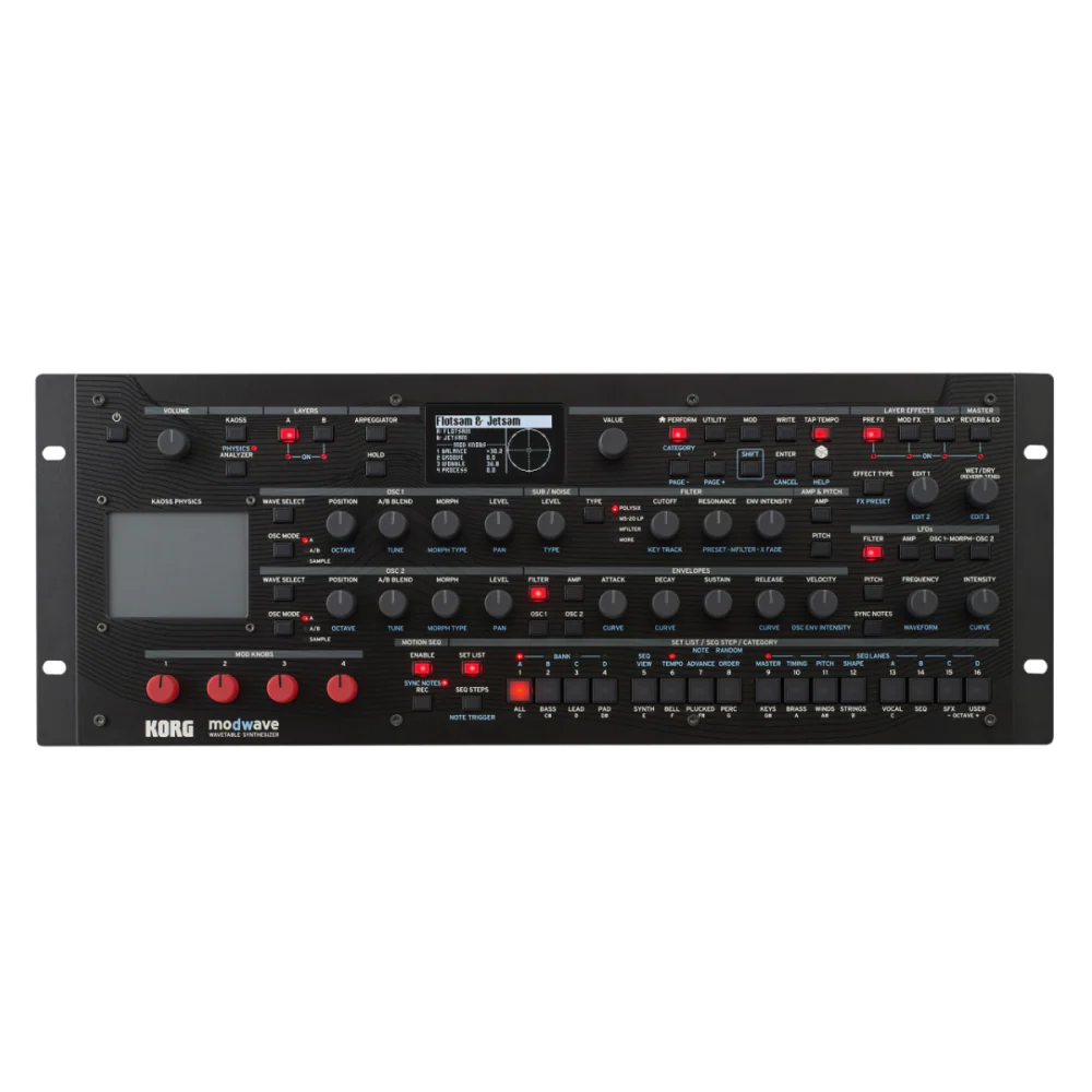 Korg modwave Wavetable Synthesizer Rack Mount Module - Image 9