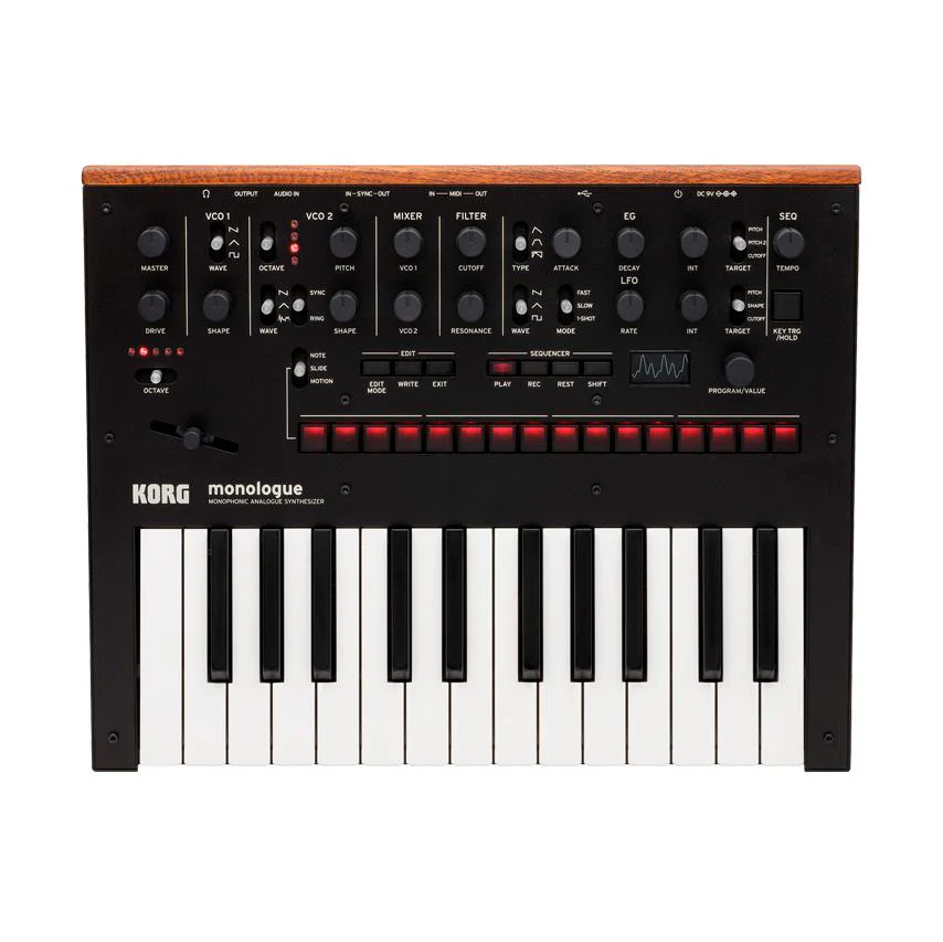 Korg monologue Monophonic Analogue Synthesizer Black - Image 4
