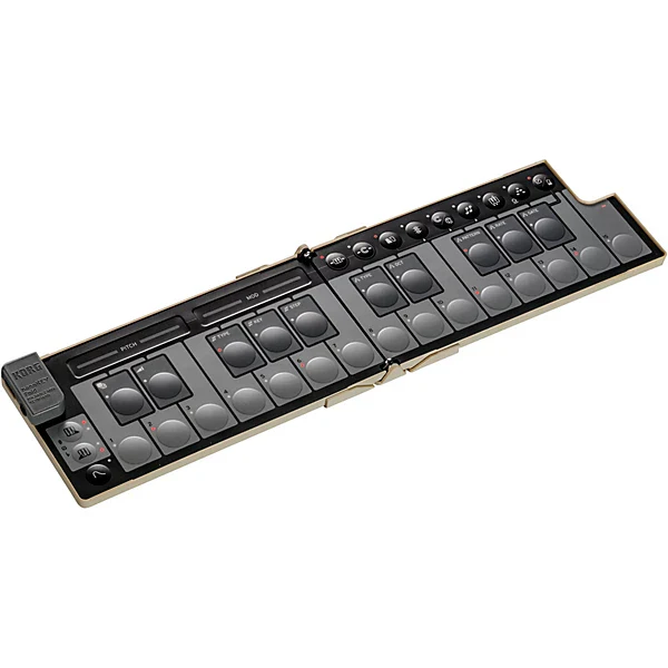 Korg Nanokey Fold 25 Key Foldable Midi Keyboard - Sand Beige - Image 12