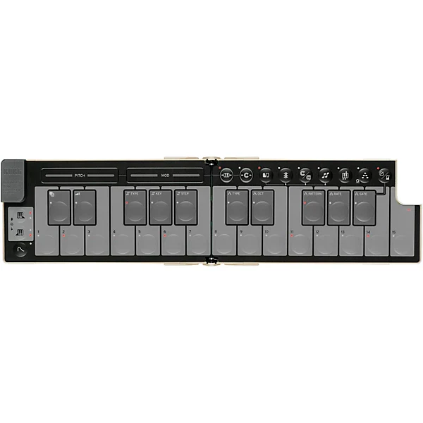 Korg Nanokey Fold 25 Key Foldable Midi Keyboard - Sand Beige - Image 2