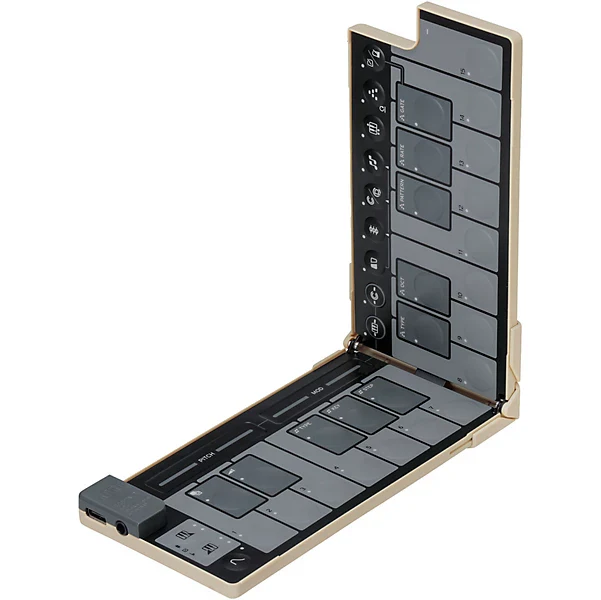 Korg Nanokey Fold 25 Key Foldable Midi Keyboard - Sand Beige - Image 3