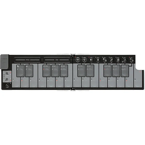 Korg Nanokey Fold 25 Key Foldable Midi Keyboard - White - Image 12