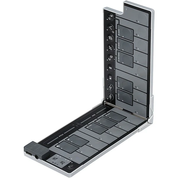 Korg Nanokey Fold 25 Key Foldable Midi Keyboard - White - Image 3