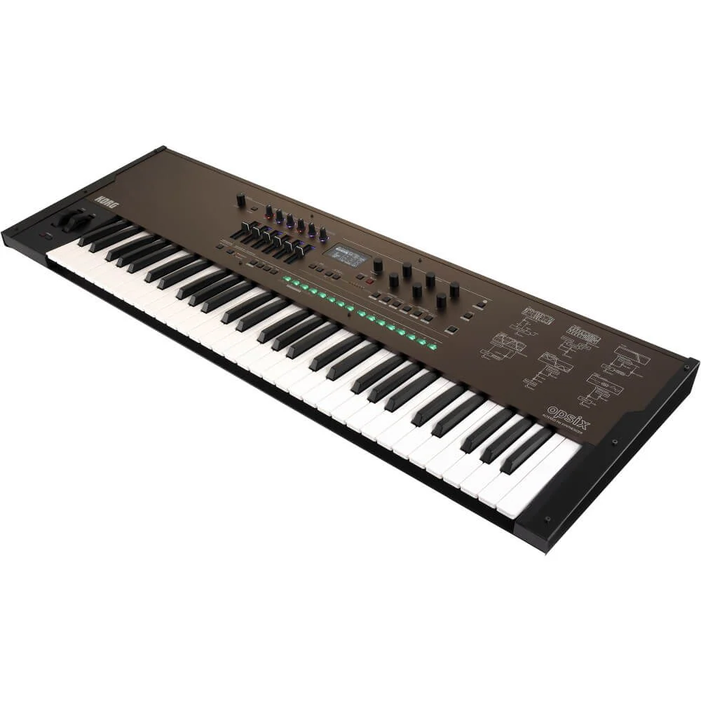 Korg opsix SE 61-Note Synthesizer with Case - Black - Image 8