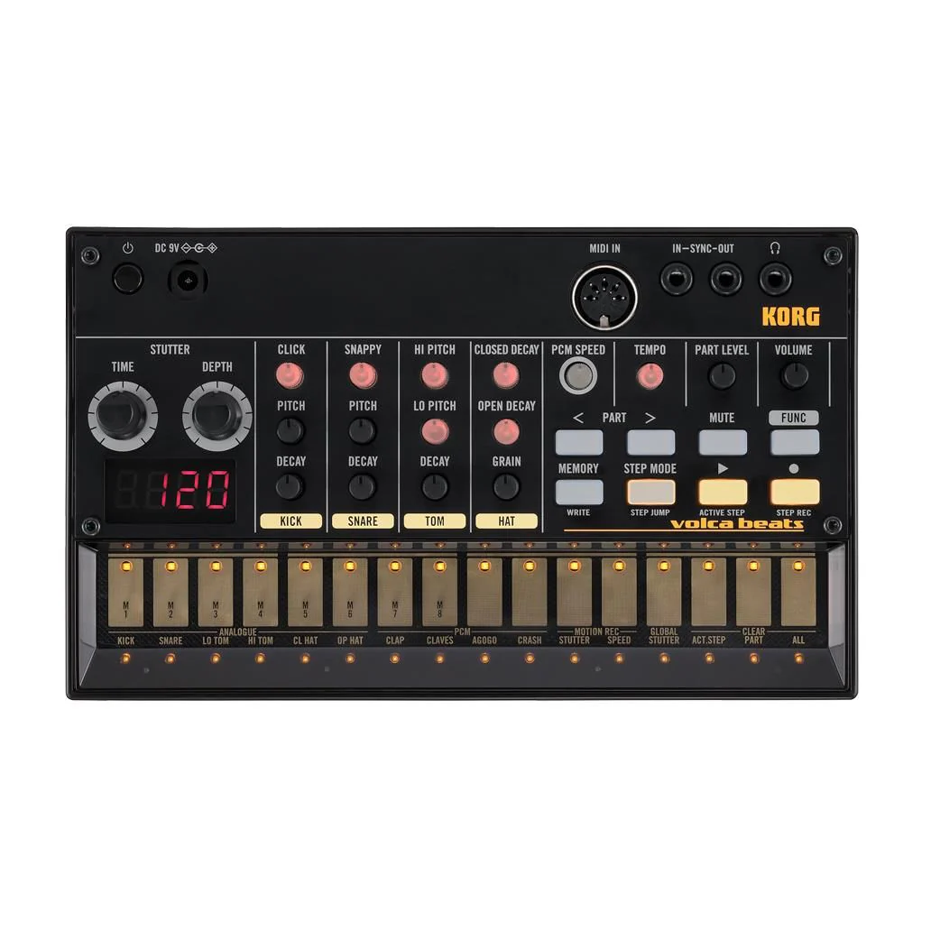 Korg Volca Beats Analog Rhythm Machine