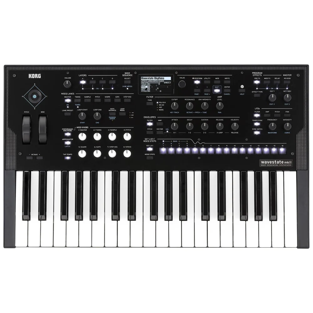 Korg Wavestate MkII 37-Key Wave Sequencing Synthesizer