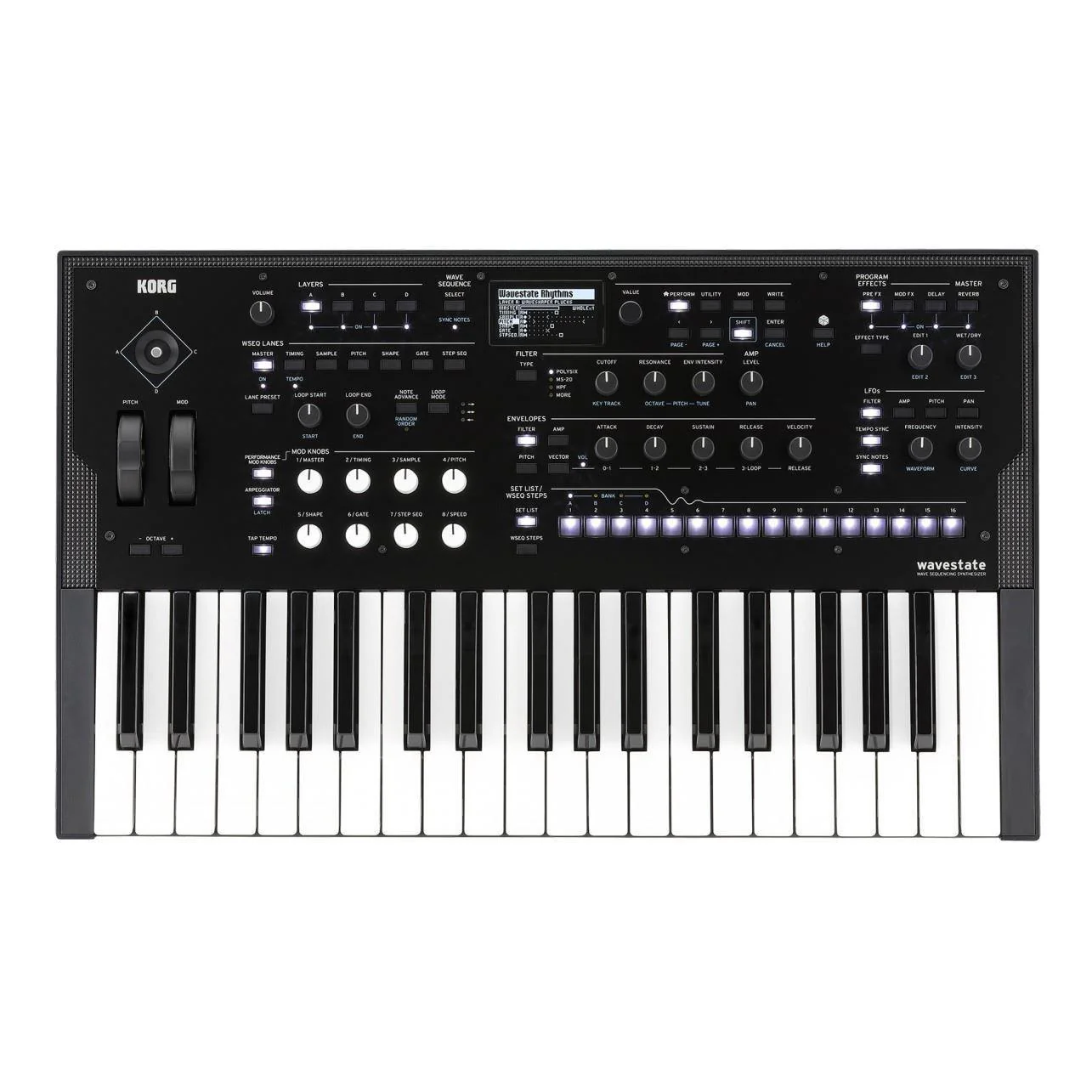 Korg Wavestate Wave Sequencing Synthesizer - Open Box - Image 2