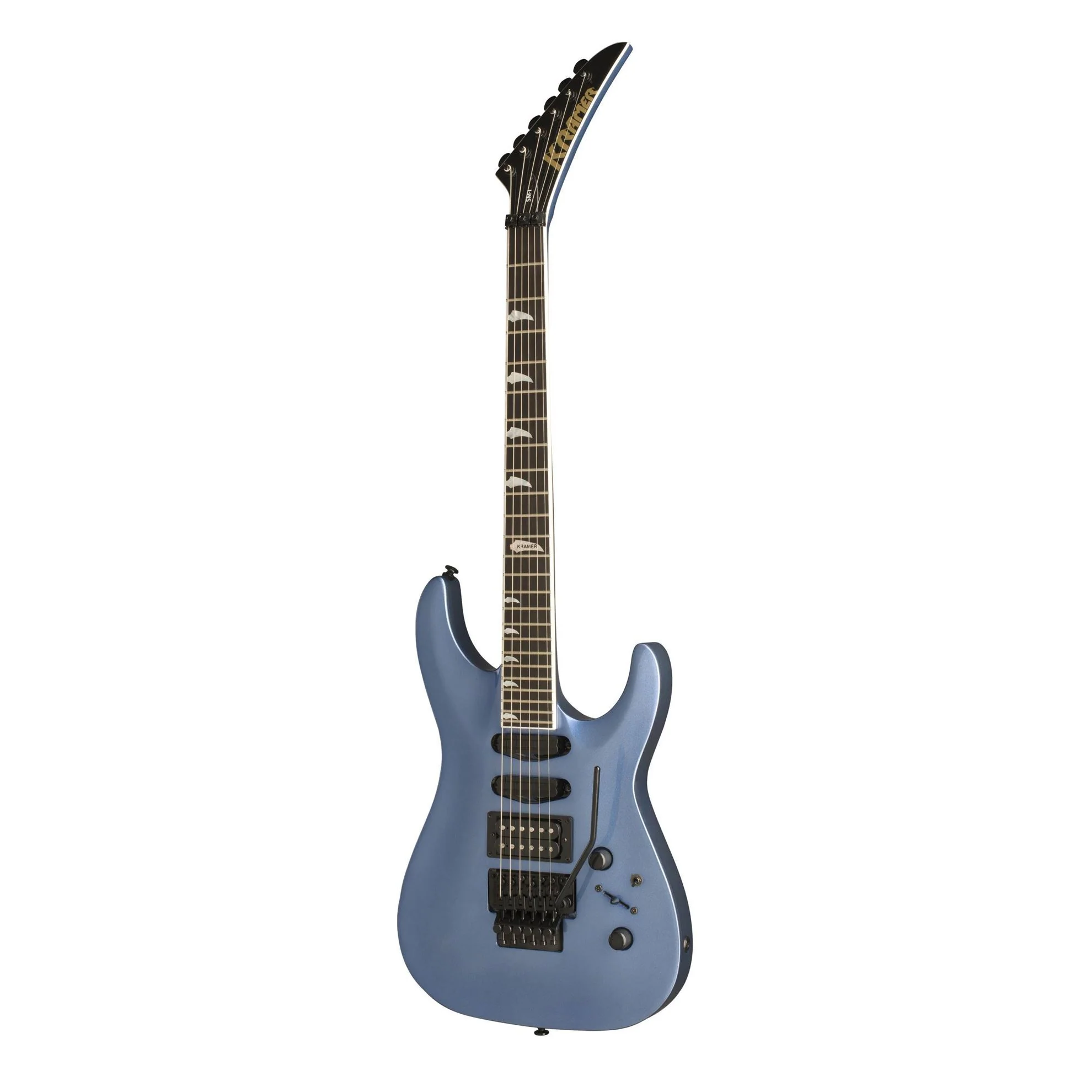 Kramer SM1 Electric Guitar in Candy Blue - Image 5