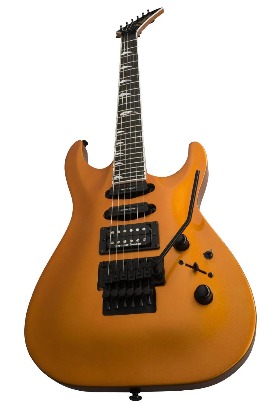 Kramer SM1 Electric Guitar in Orange Crush - Image 3