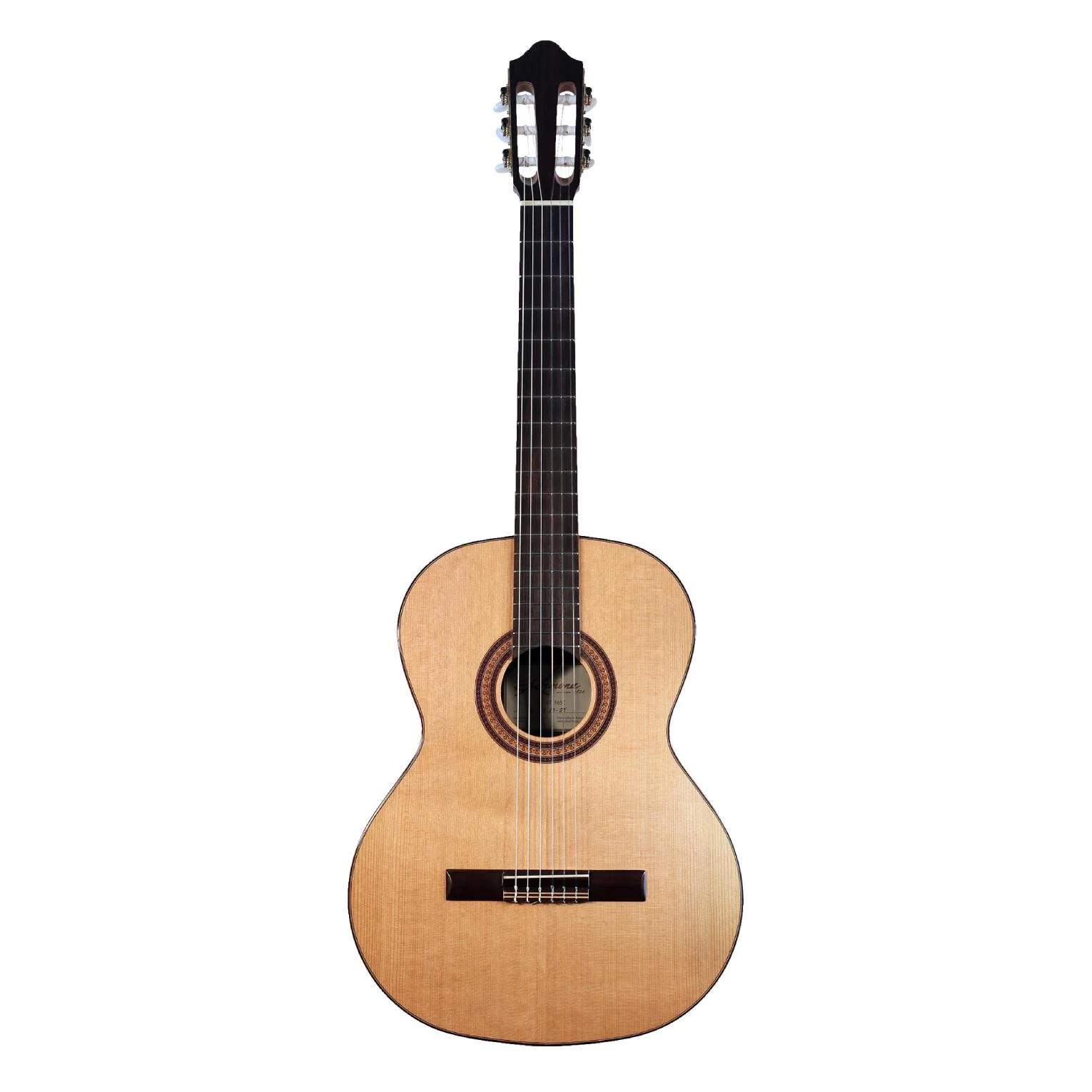 Kremona Soloist F65C Fiesta Classical Guitar with Hard Case - Solid Red Cedar top and Rosewood - Image 4