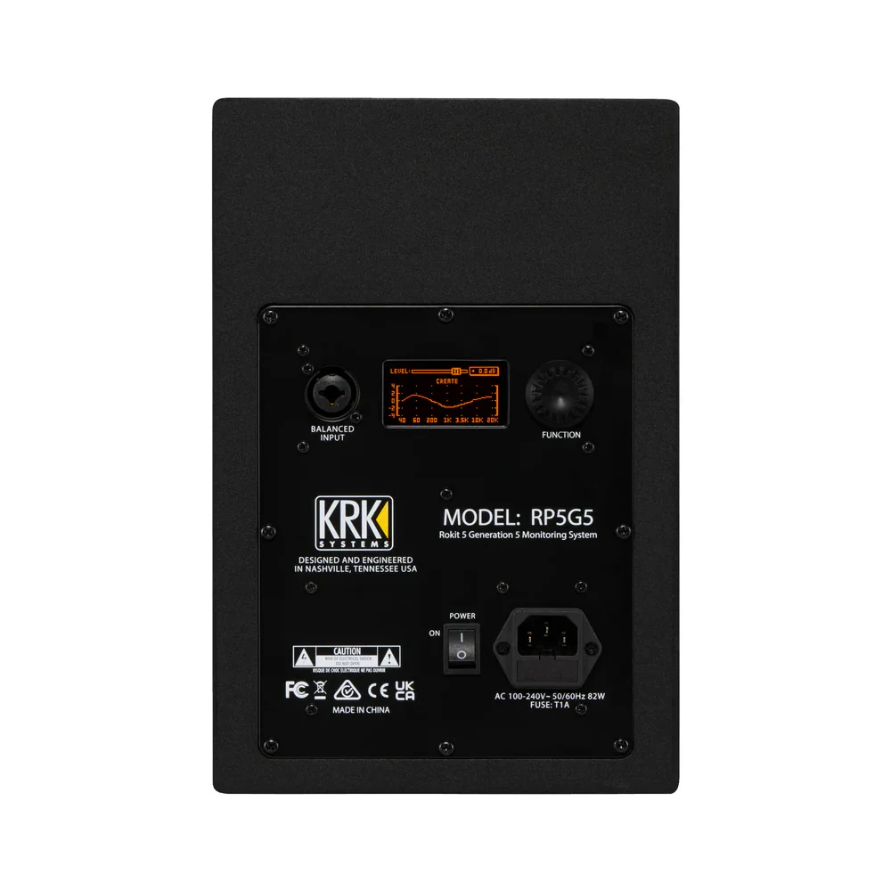 KRK Rokit RP5G5 5" Gen5 Studio Monitor Speaker - Single - Black - Image 3