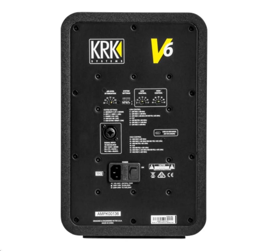 KRK V6 S4 6 inch Studio Monitor Speaker in Black - Single - Image 3