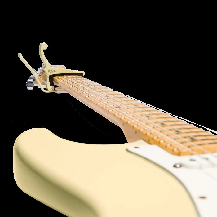 Kyser Fender Limited Edition Quick-Change Capo - Olympic White - Image 5