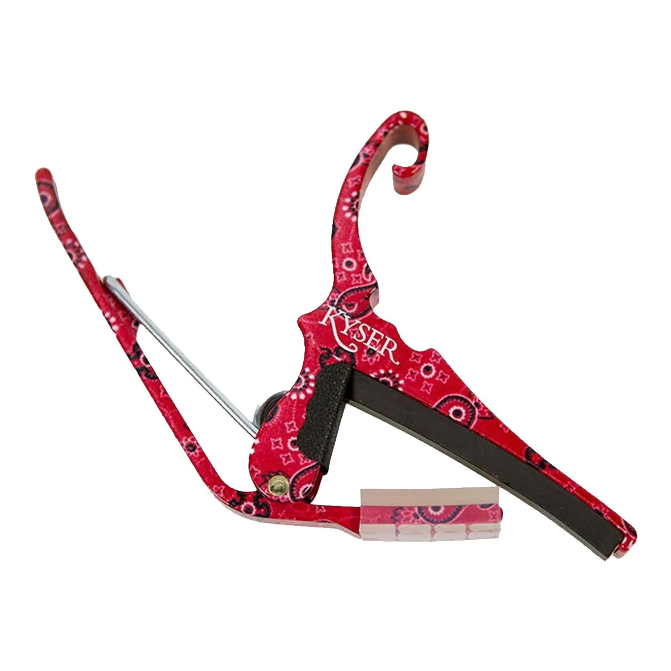 Kyser KG6 Guitar Capo - Red Bandana - Image 5