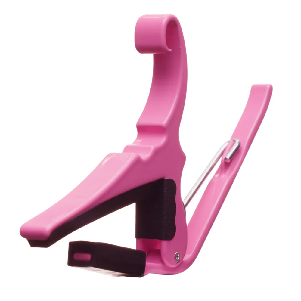 Kyser KG6 Quick-Change Acoustic Guitar Capo - Pink Revival - Image 3