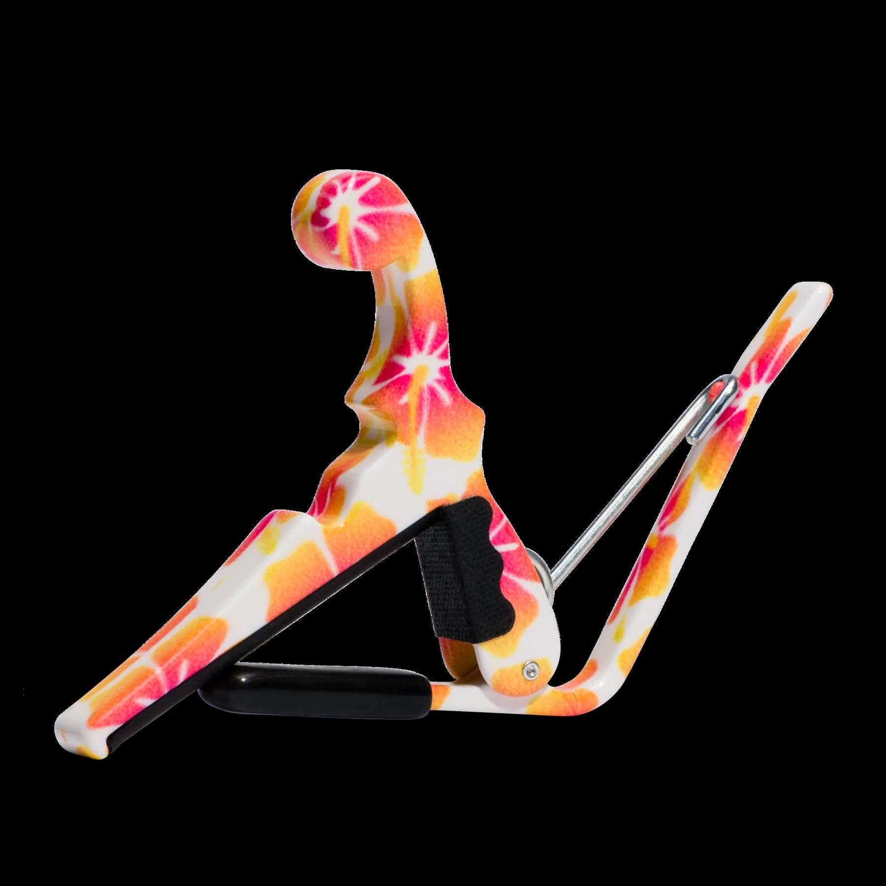 Kyser Ukulele Capo - Pastel Hibiscus - Image 4