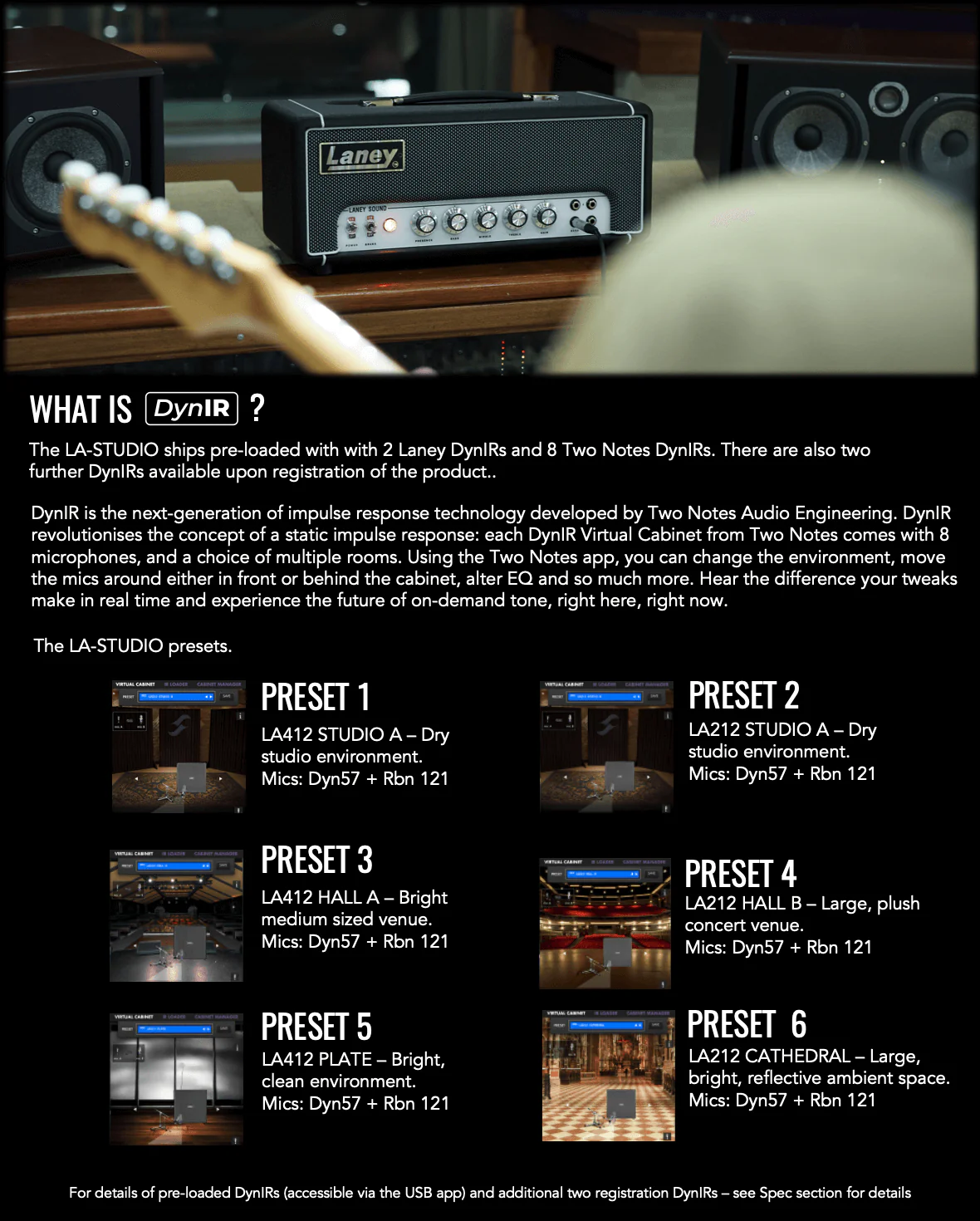 Laney Black Country Customs Studio Supergroup Guitar Head - Image 10