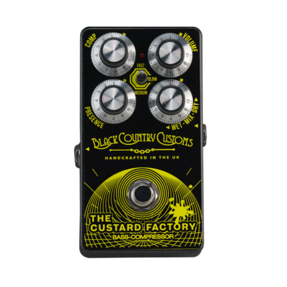 Laney Black Country Customs TCF Bass Comp Guitar Effects Pedal - Image 4