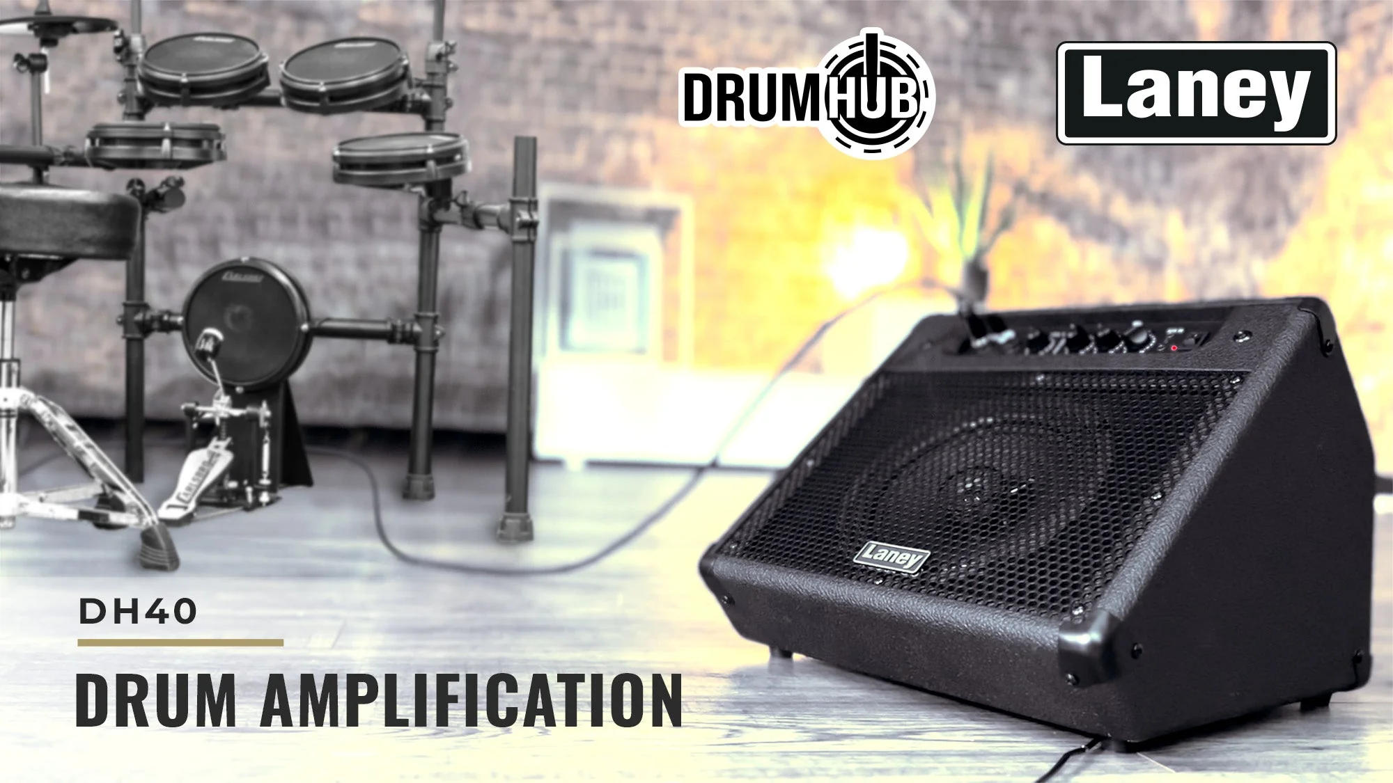 Laney DRUMHUB DH40 40W Personal Electronic Drum Monitor - Image 13