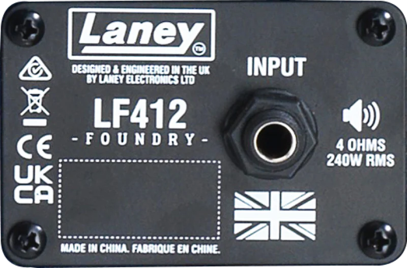 Laney Lionheart Foundry Series 4x12 Guitar Speaker Cabinet (240w) - Image 10