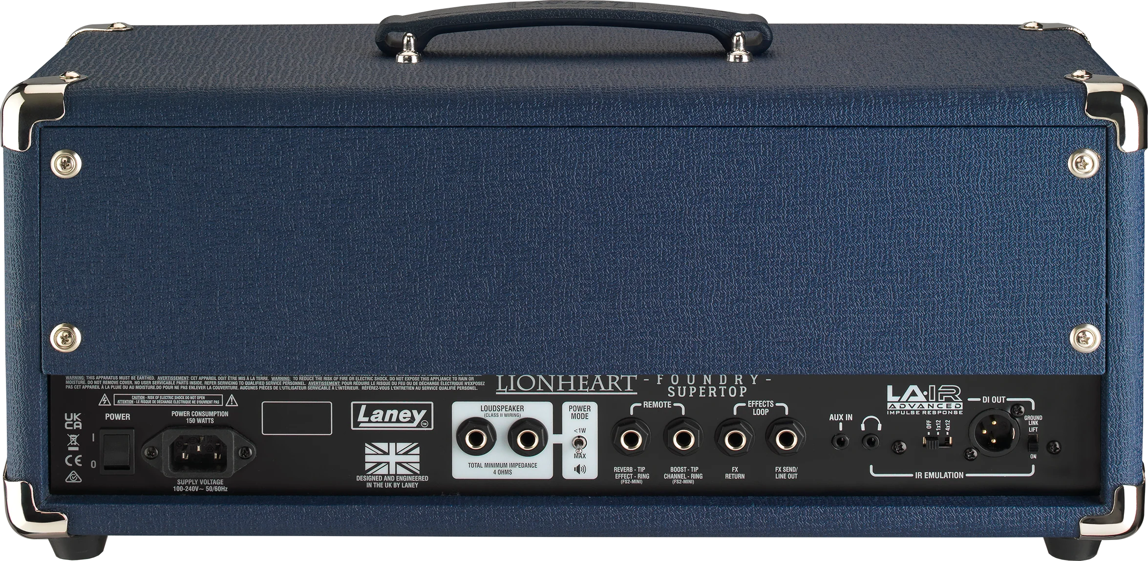 Laney Lionheart Foundry Series Guitar Amplifier Head (120w) - Image 4