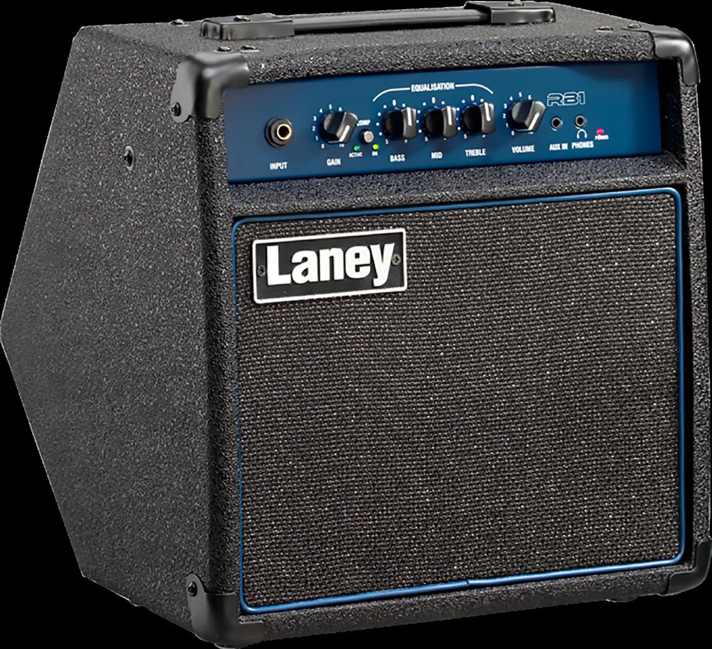 Laney RB1 Richter Bass Combo Amplifier with 8in Speaker in Black (15w) - Image 2