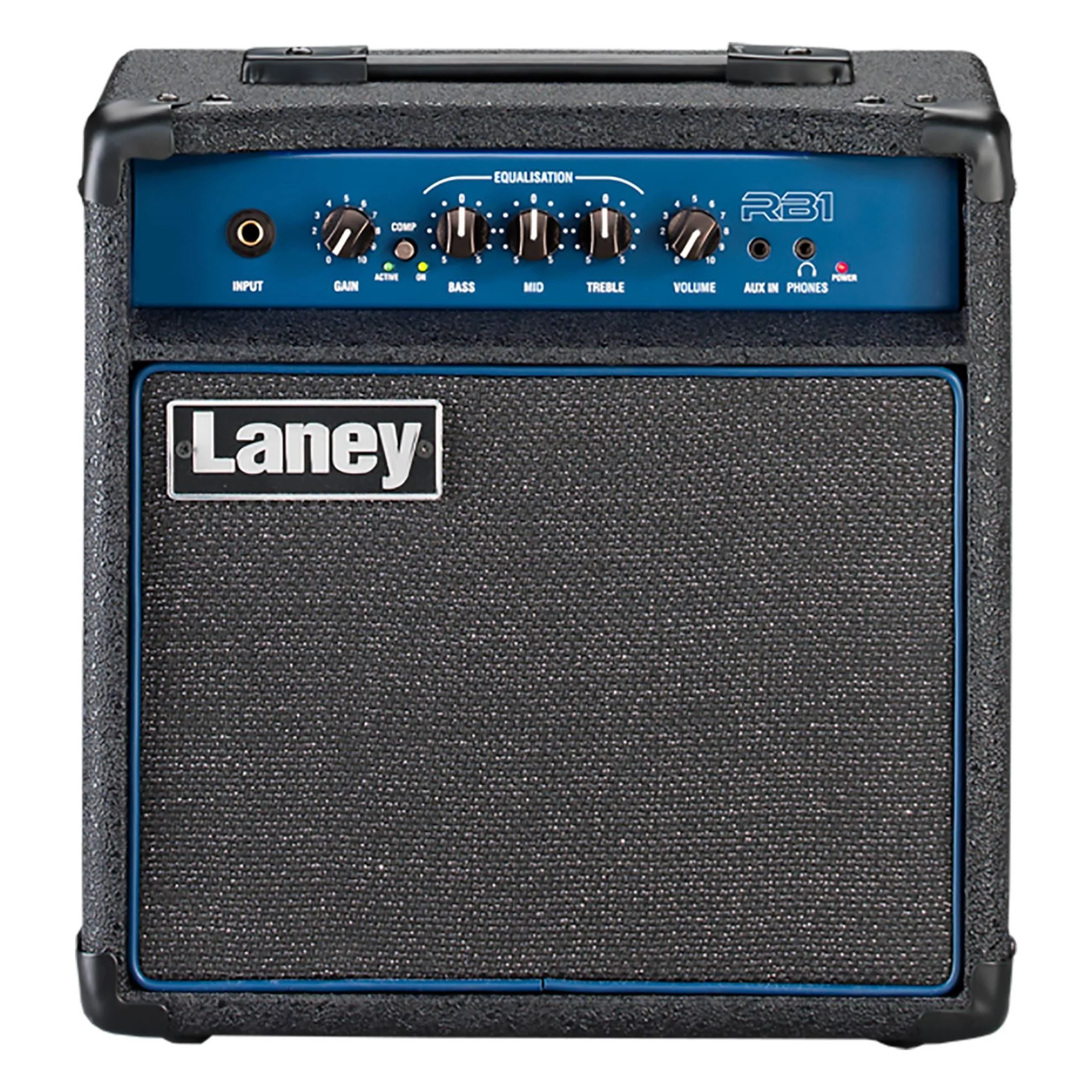 Laney RB1 Richter Bass Combo Amplifier with 8in Speaker in Black (15w) - Image 4