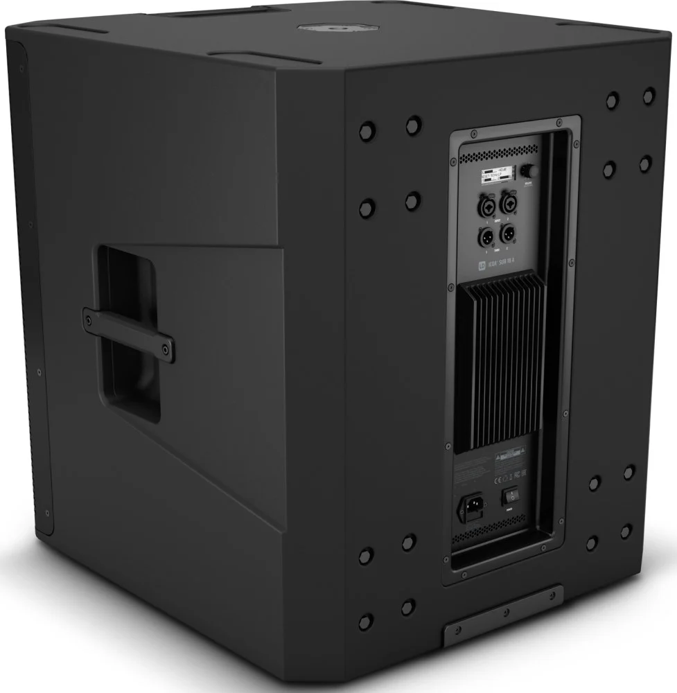 LD Systems ICOA SUB 18 A 2400W 18 Powered Bass Reflex Subwoofer - Image 3