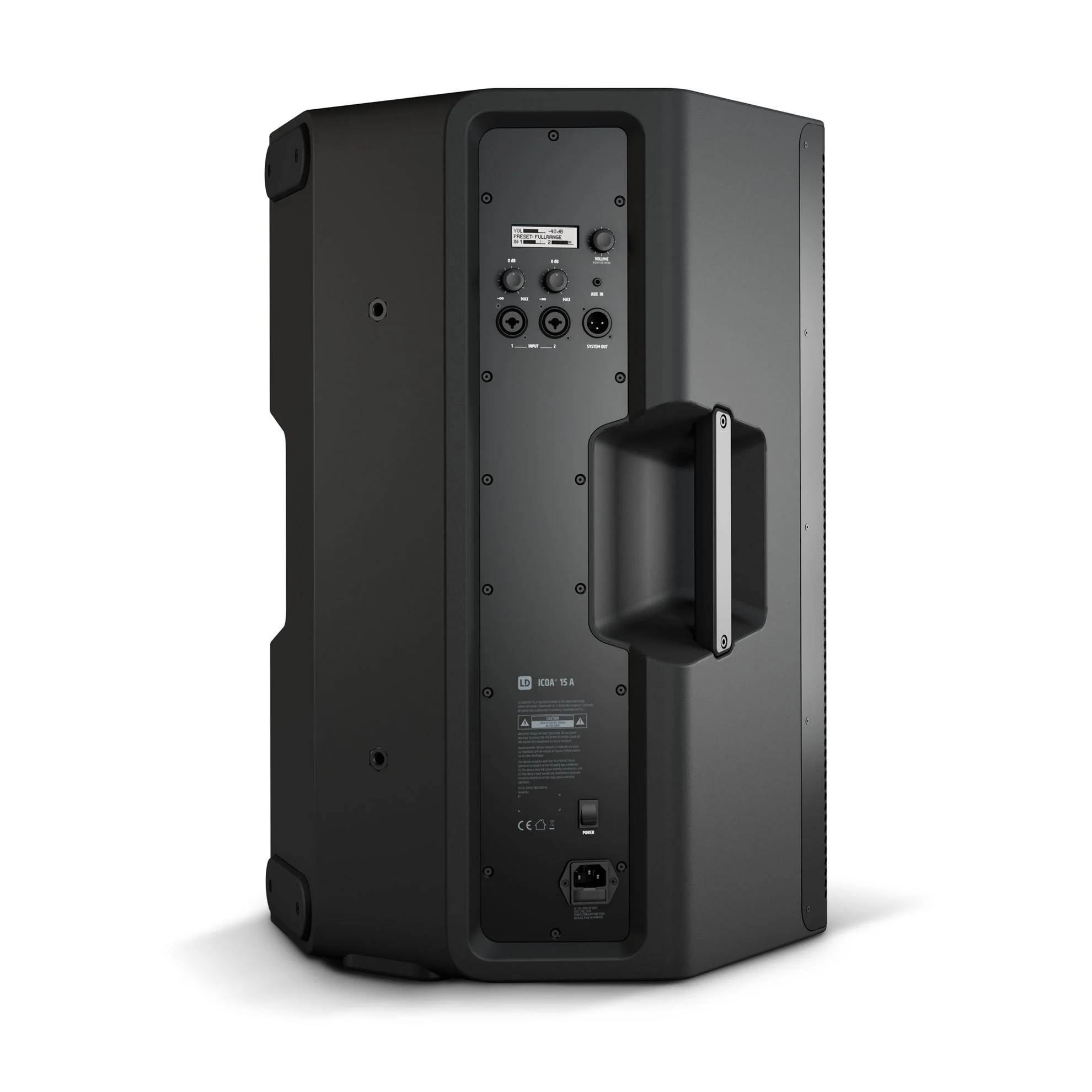 LD Systems ICOA15A 15in Powered PA Speaker - Image 6