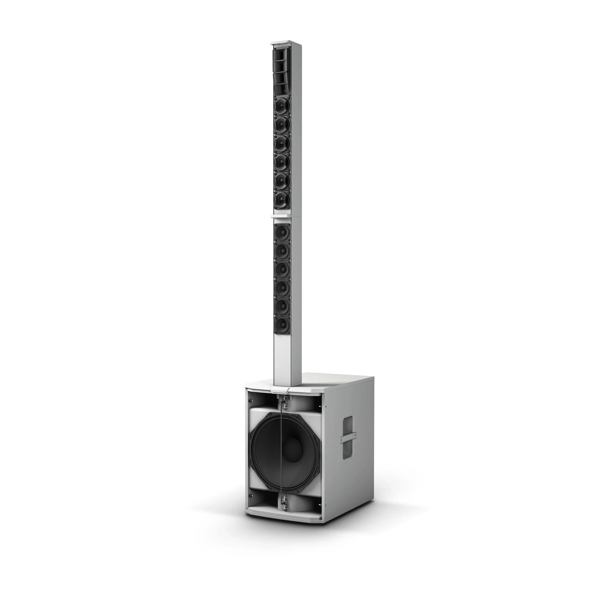 LD Systems MAUI 44 G2 Column PA System with Subwoofer - White - Image 6