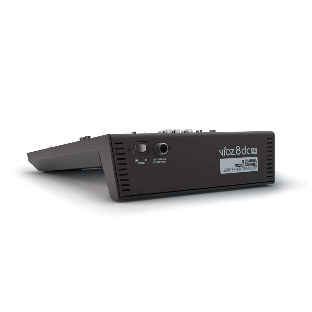 LD Sytems LDVIBZ8DC 8 Channel PA Mixer with DFX - Image 3