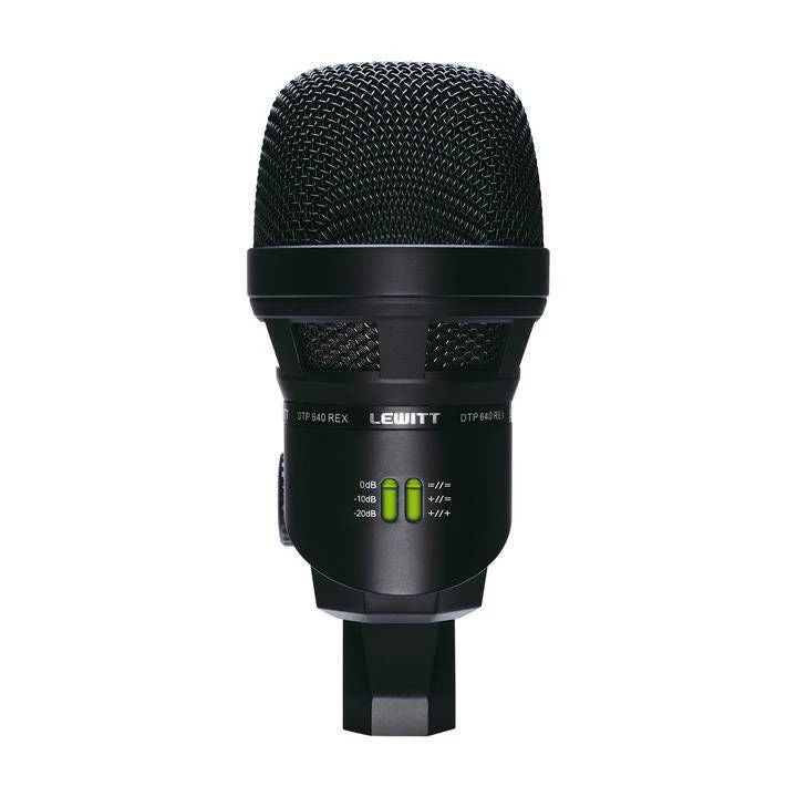 Lewitt DTP640REX Low Frequency Dual Condenser/ Dynamic Kick Drum Microphone
