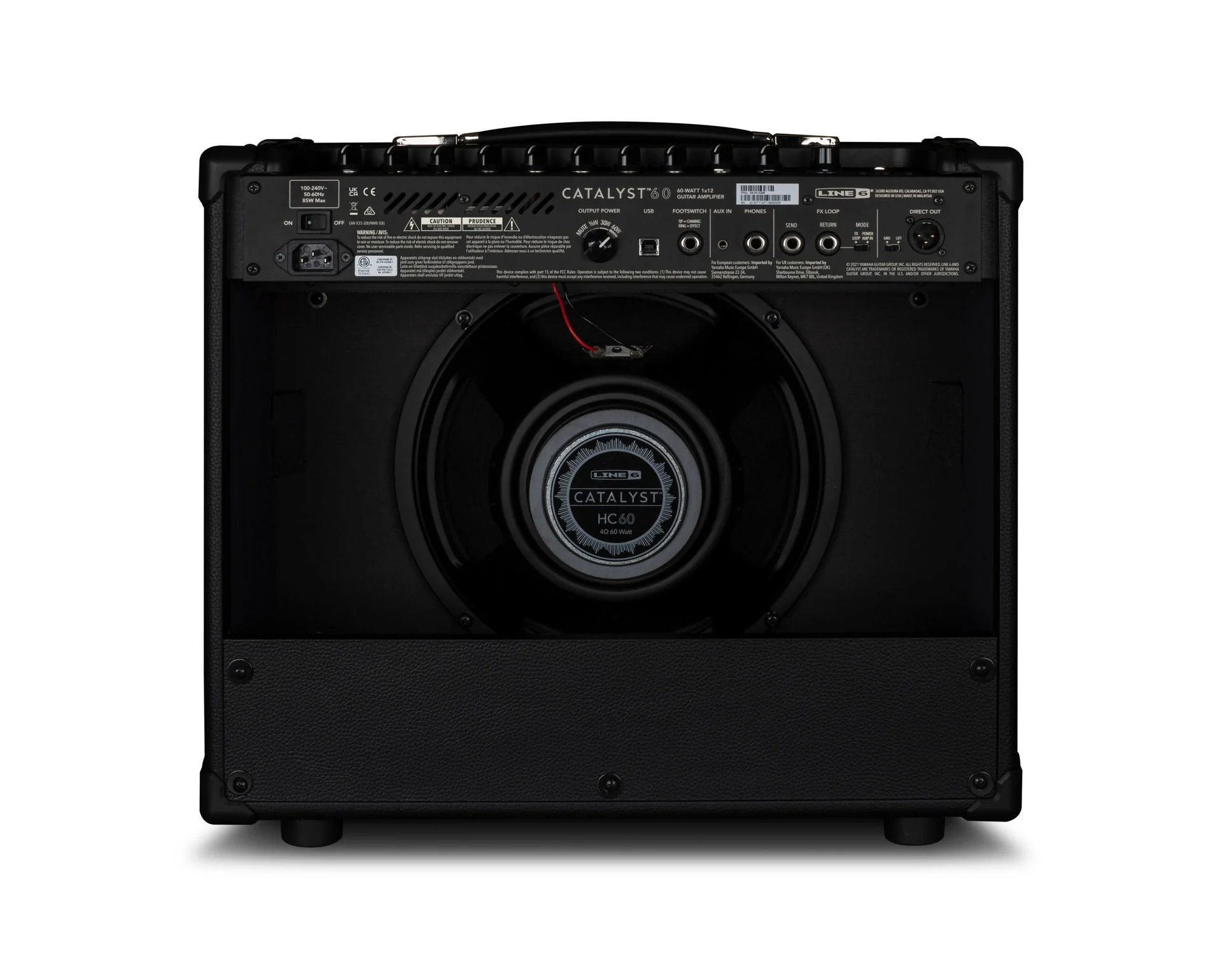 Line 6 Catalyst 60 Digital Guitar Amplifier - Image 4