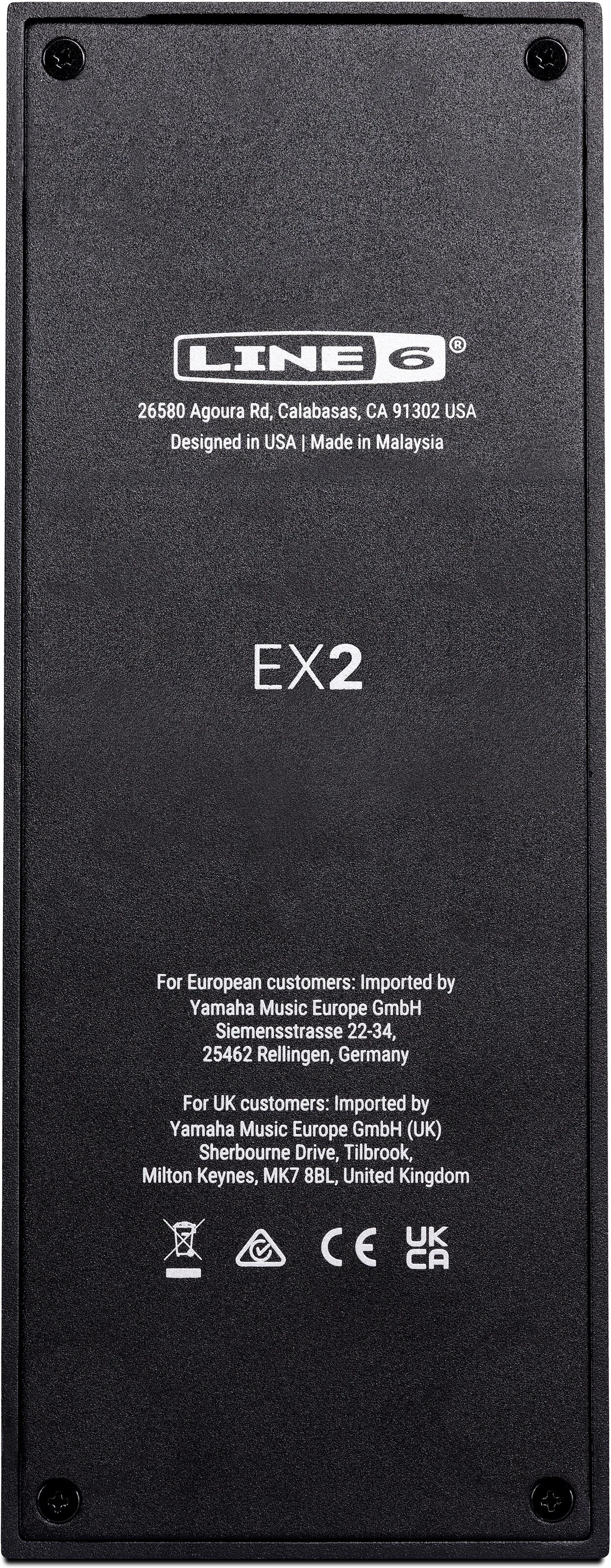 Line 6 EX2 Expression Pedal for Helix Stadium - Image 2