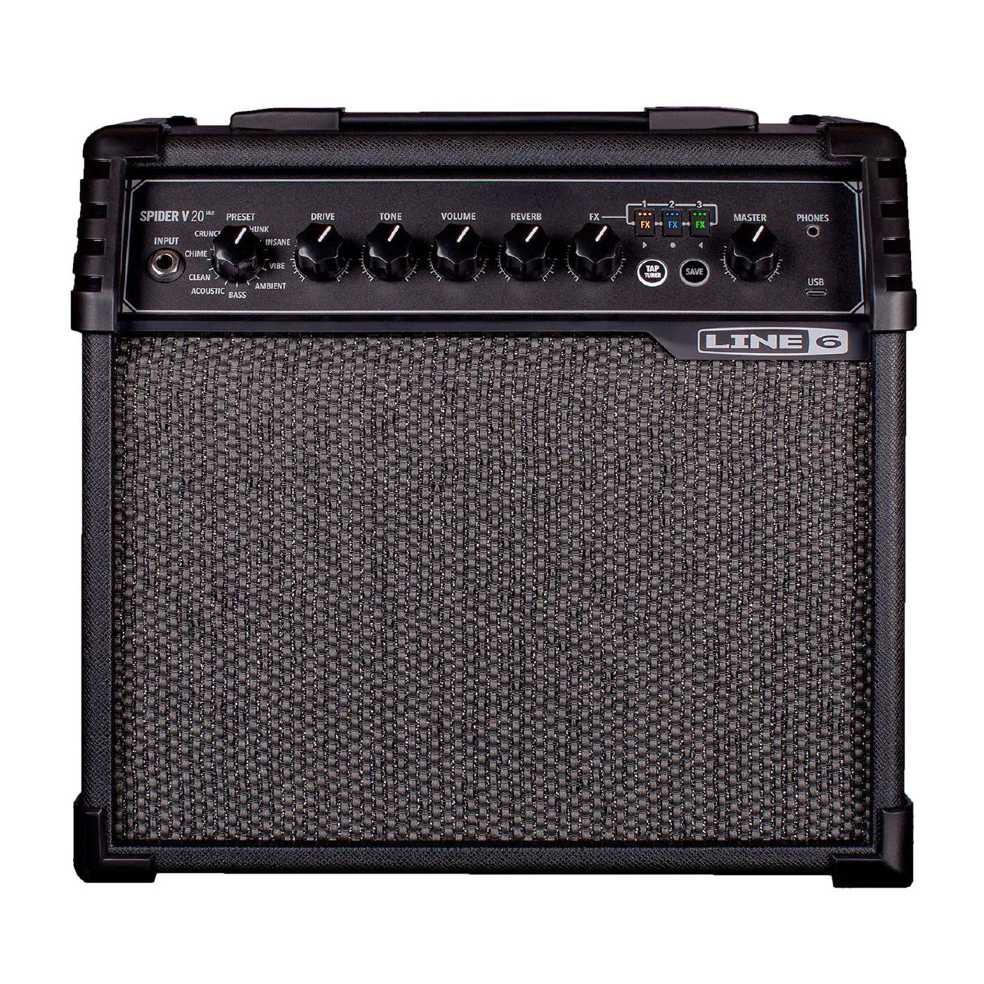 Line 6 Spider V 20 MKII 1x8 Guitar Amp - Image 2