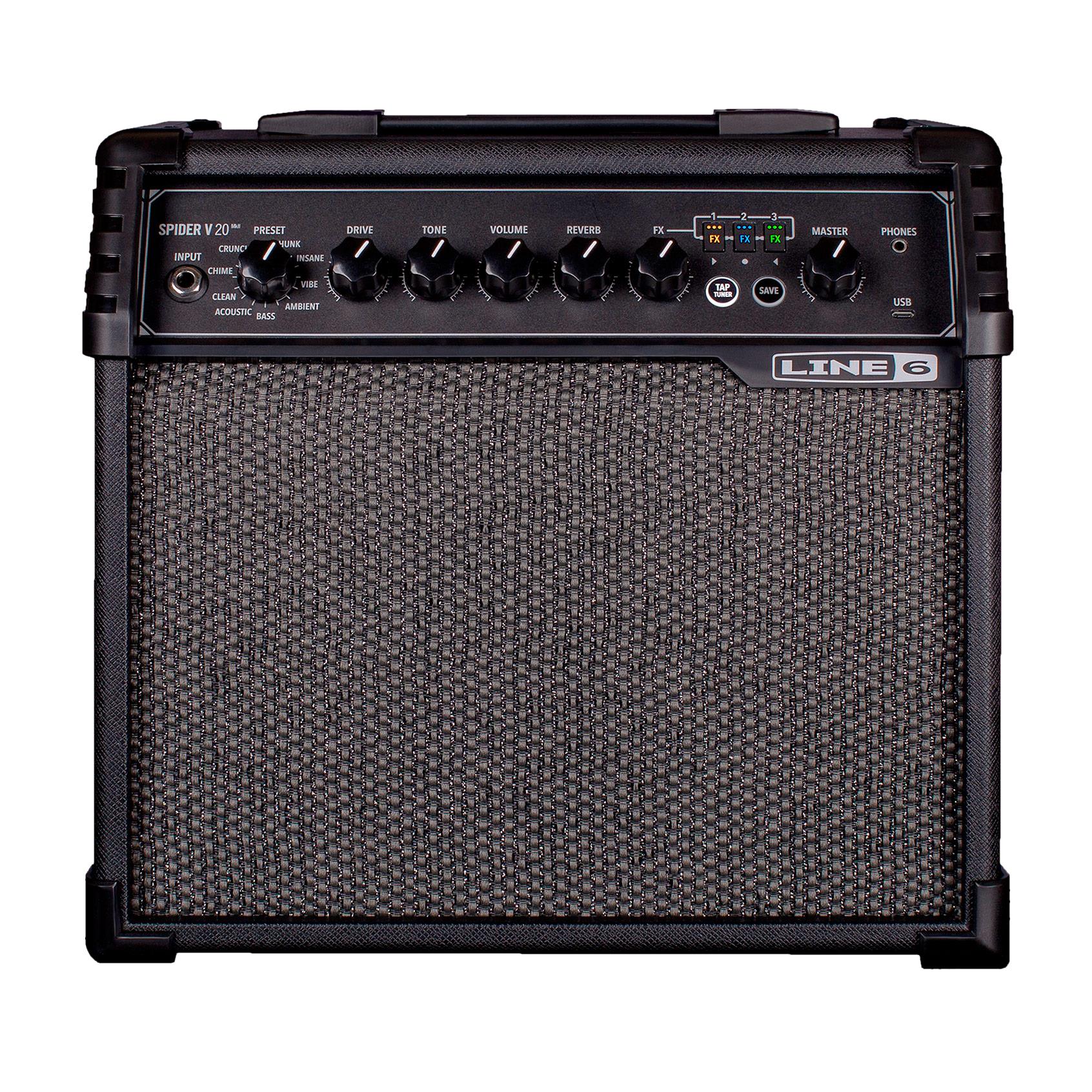 Line 6 Spider V 20 MKII 1x8 Guitar Amp - Image 4