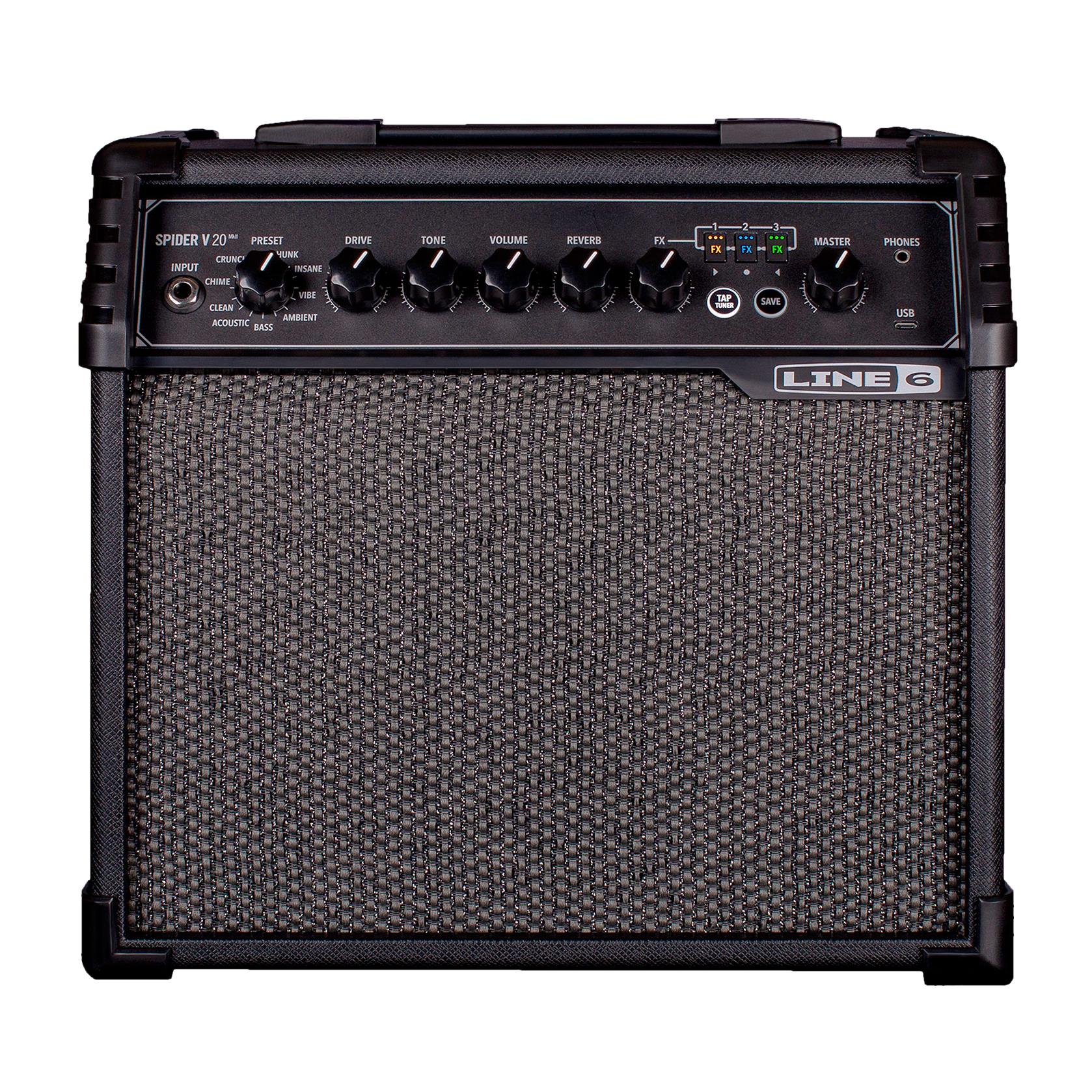 Line 6 Spider V 20 MKII 1x8 Guitar Amp - Image 6