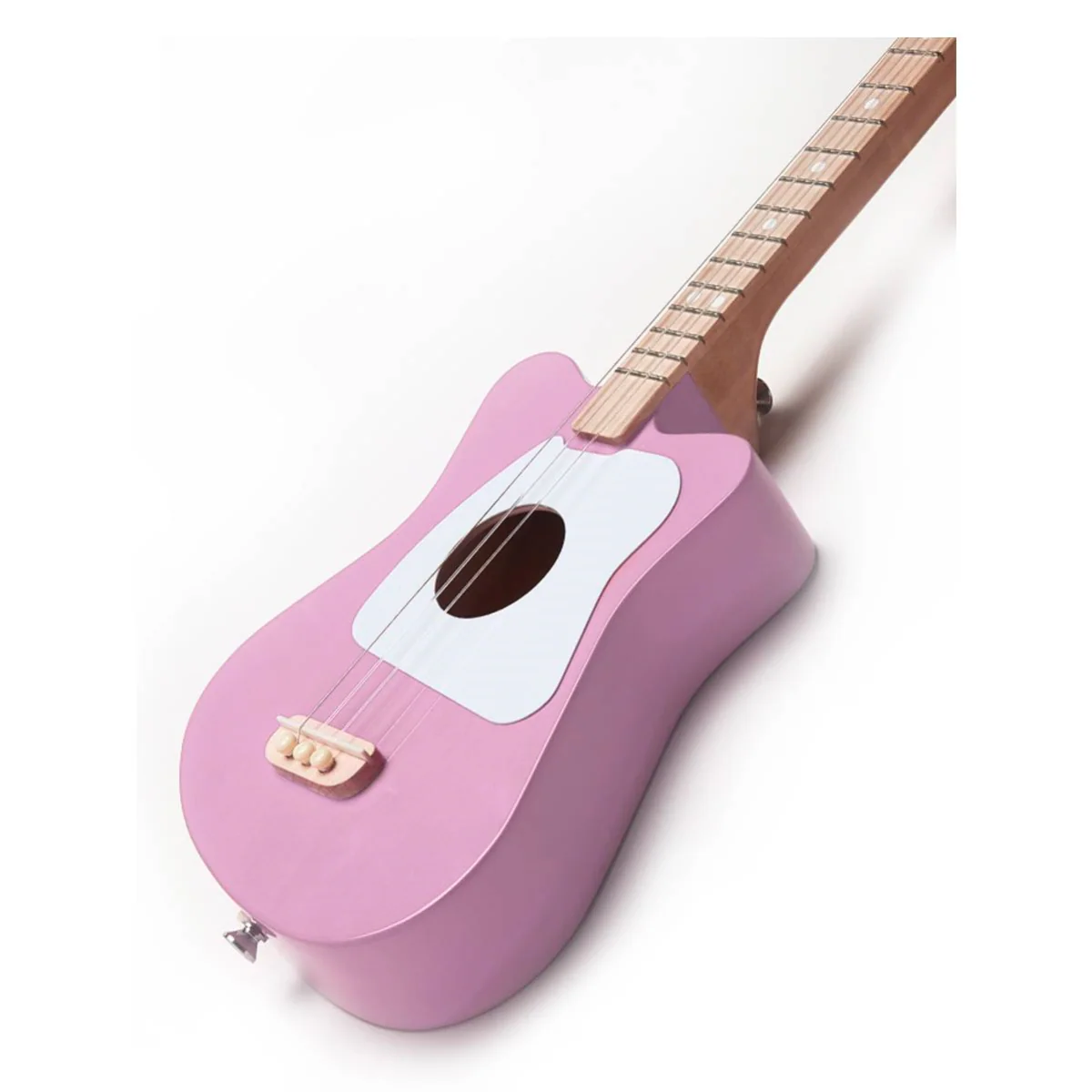 Loog Mini Acoustic Guitar for Children - Pink - Image 3