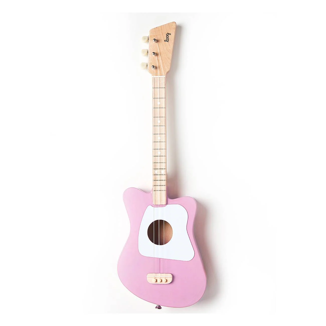 Loog Mini Acoustic Guitar for Children - Pink - Image 6