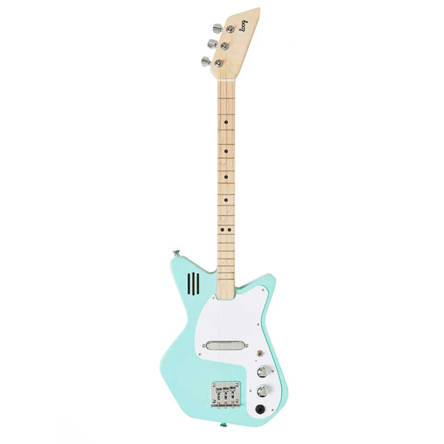 Loog Pro Children's Electric Guitar in Green