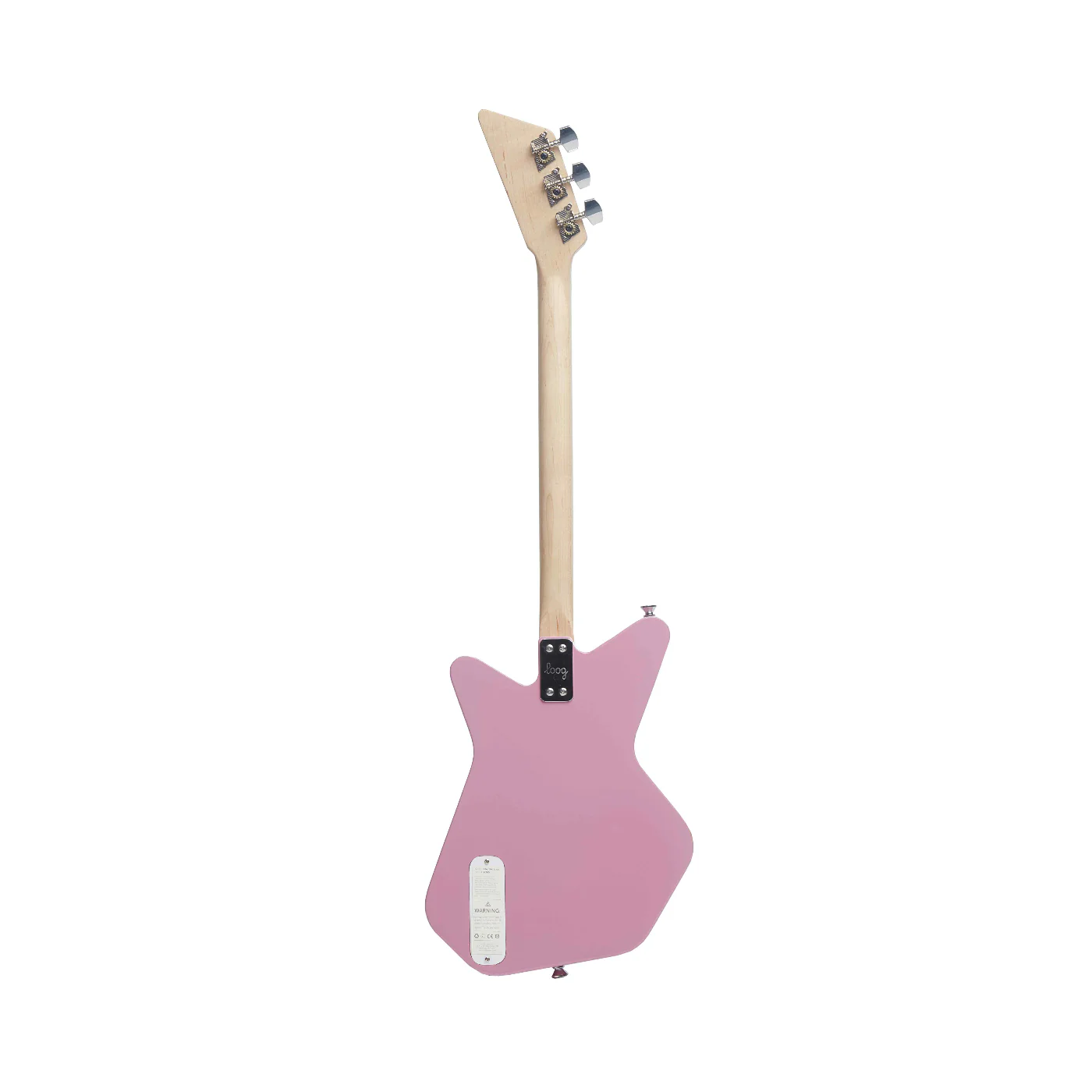 Loog Pro Children's Electric Guitar in Pink - Image 2