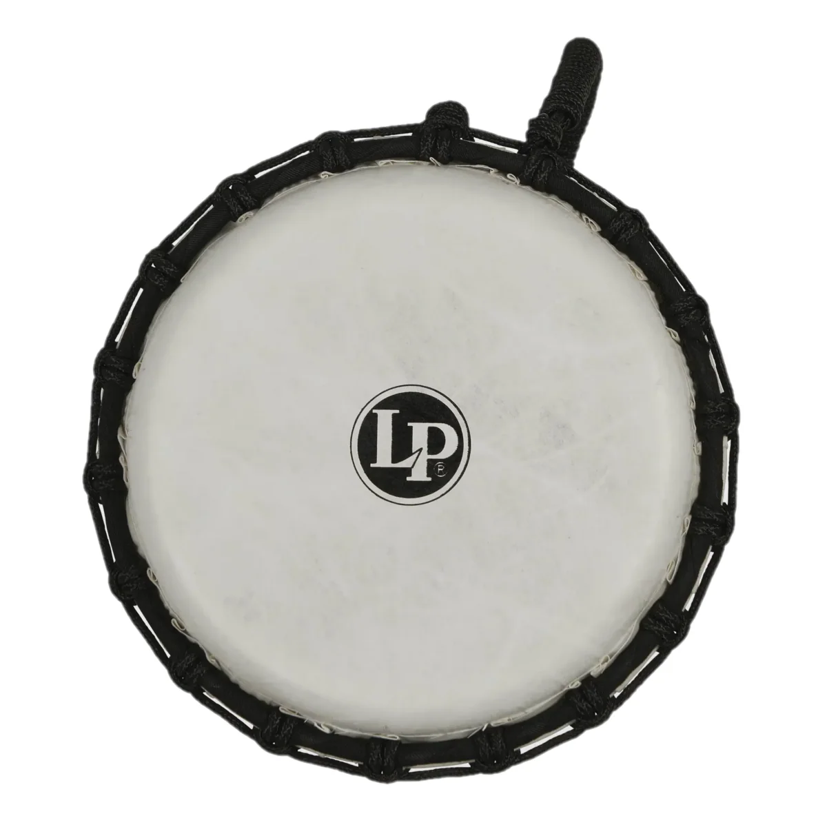 LP LP1607 7in Rope Tuned Circle Djembe with Perfect-Pitch Head in Green Marble - Image 2