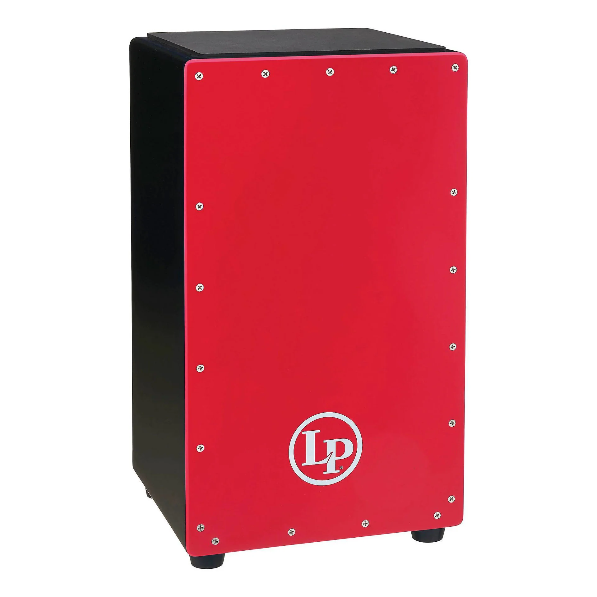 LP Prism Cajon - Birch/ Poplar with Padded Seat - Red - Image 5