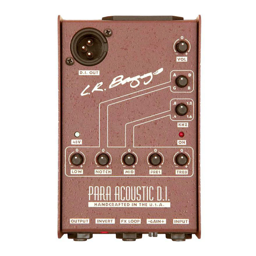 LR Baggs Para DI - Acoustic Direct Box & Preamp with 5-band EQ - Image 3