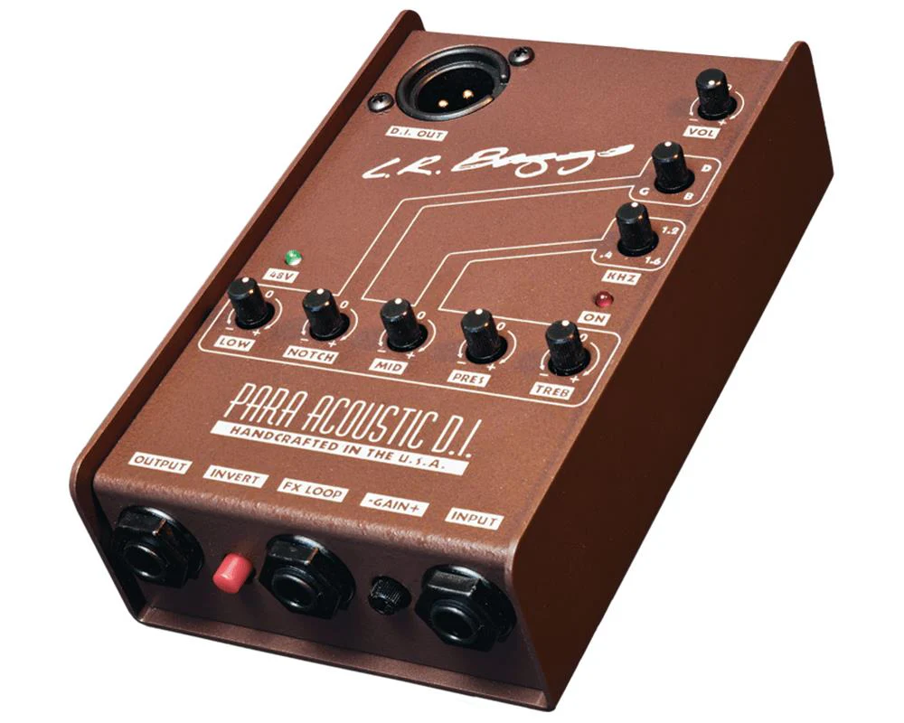 LR Baggs Para DI - Acoustic Direct Box & Preamp with 5-band EQ - Image 4