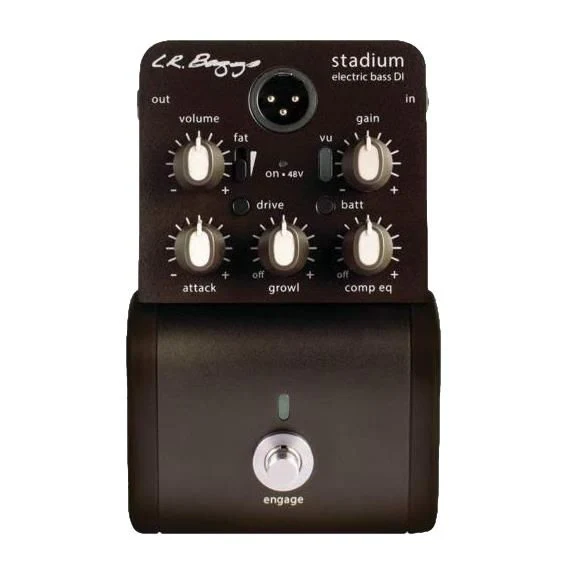 LR Baggs STADIUM DI Studio-Grade Bass DI for the Stage