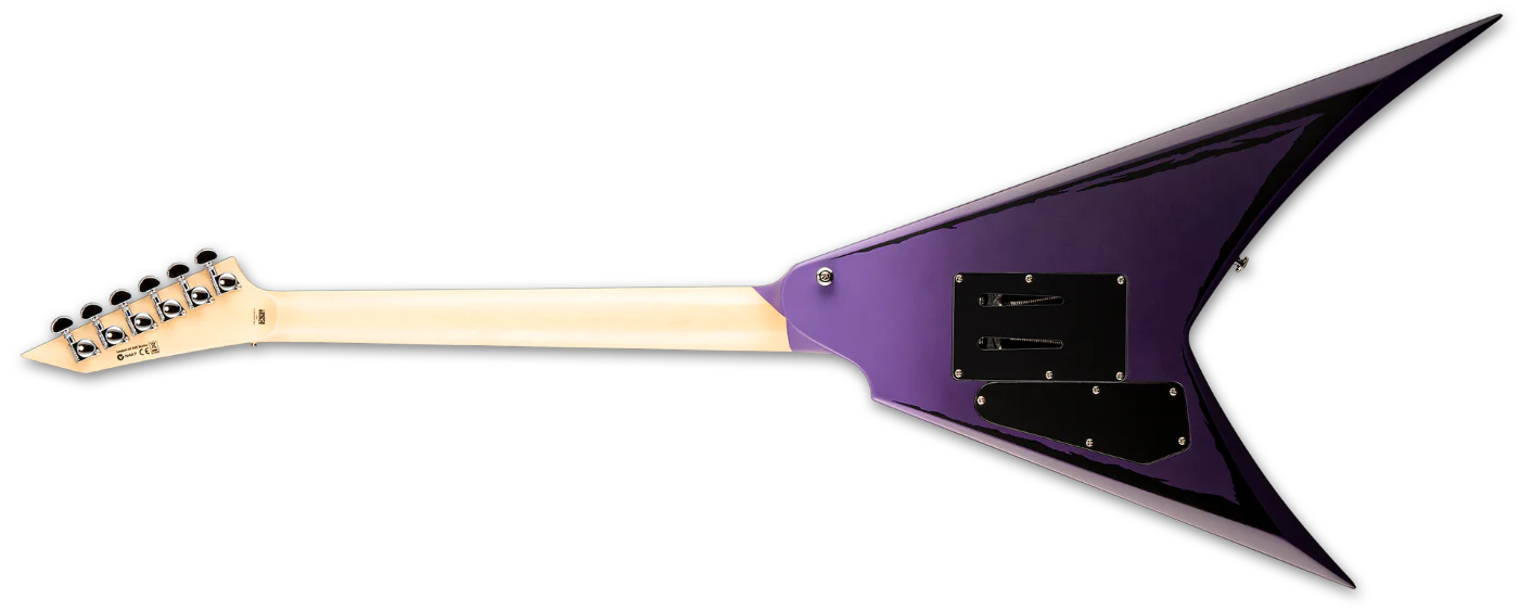 LTD Alexi RIPPED Electric Guitar Purple - Image 3