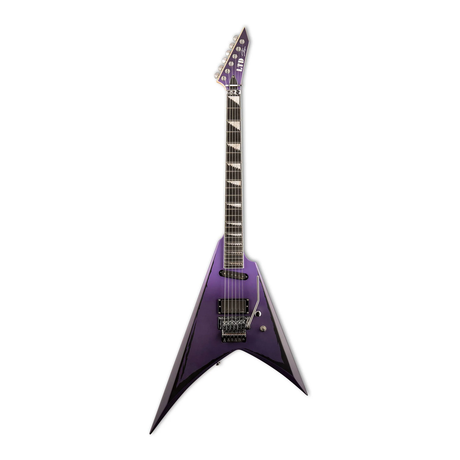 LTD Alexi RIPPED Electric Guitar Purple - Image 5