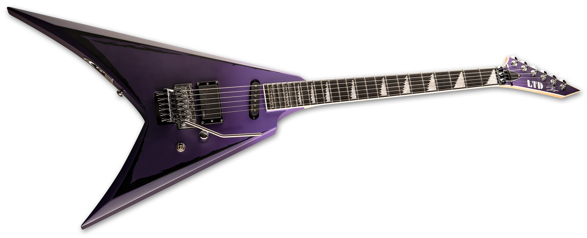 LTD Alexi RIPPED Electric Guitar Purple - Image 6